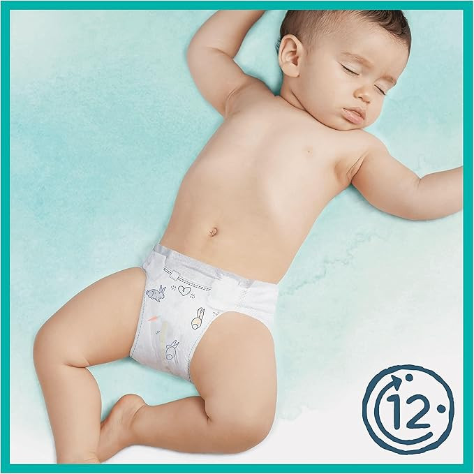 Pampers Baby Diapers No.3 (6-10kg/13-22lb), Harmonie series, packed in 180 pieces, with monthly discount.